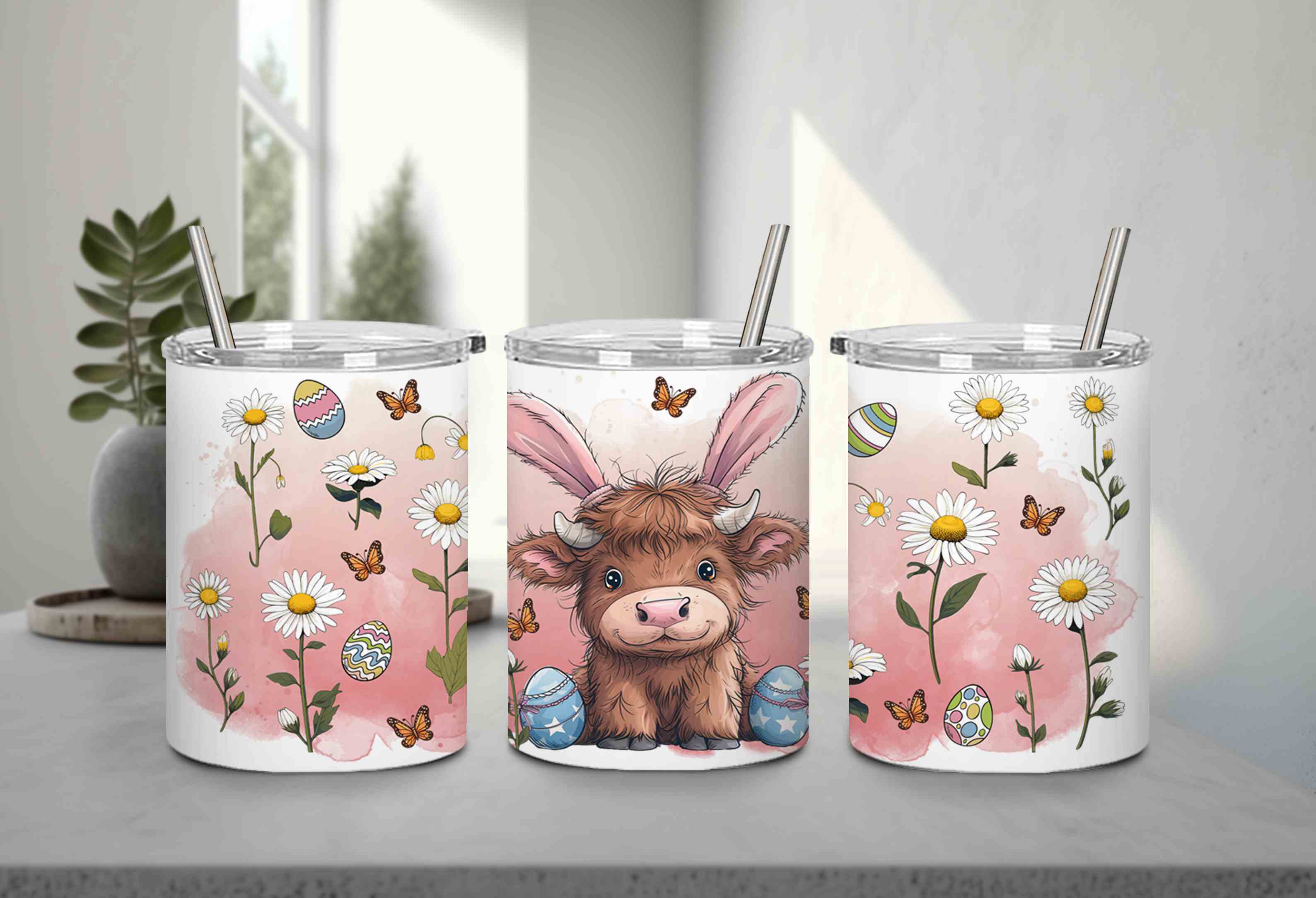 Highland Cow Easter-10368